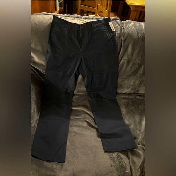 Good Threads  Mens 30W Navy Blue Slim fit Chinos. NWT - Picture 6 of 7